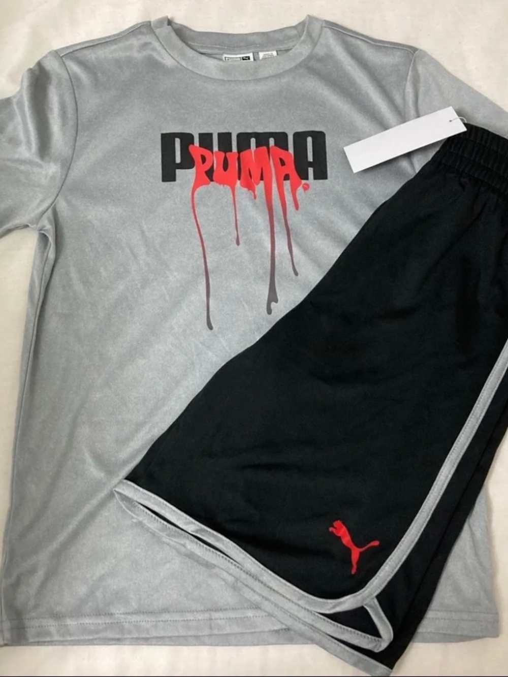 Puma active performance cute shorts set 5000